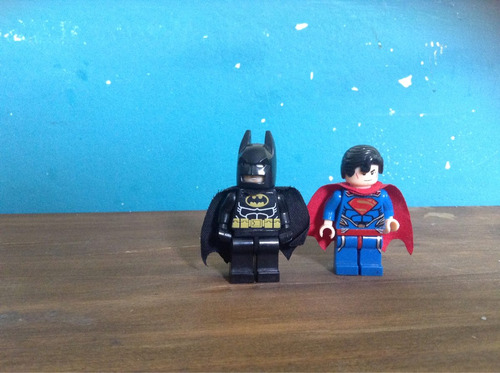 Muñecos Lego Supermán Y Batman Originales