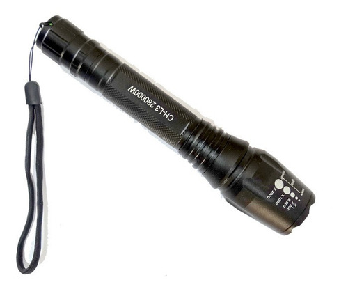 Lanterna Tática Led Recarregável Ultra Forte Militar 2x Bat
