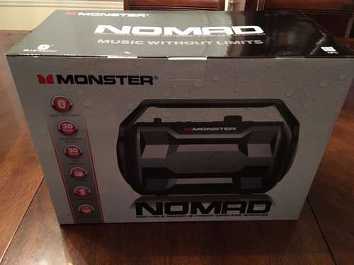 Bocina Monster Nomad Bluetooth Nfc 30hrs Envío Gratis Jbl!!