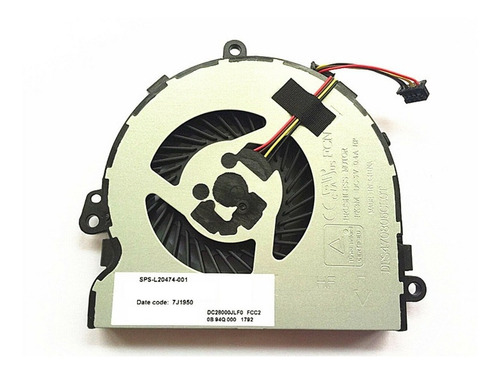 Fan Cooler Ventilador Hp 15-db 15q-dx C129 C130 Nextsale