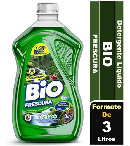 Detergente Liquido Bio Frescura 3 Lts