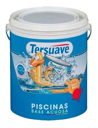 Pintura Para Piscina Tersuave 1 Litro Apto Agua Caliente Mf