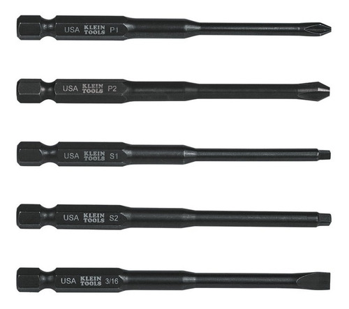 Klein Tools Set Puntas Surtidas Herramientas De 3-1/2 Pul...