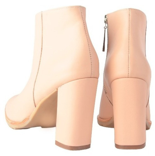 Imagen 7 de 8 de Botas Botinetas De Cuero De Mujer - Holt - Ferraro