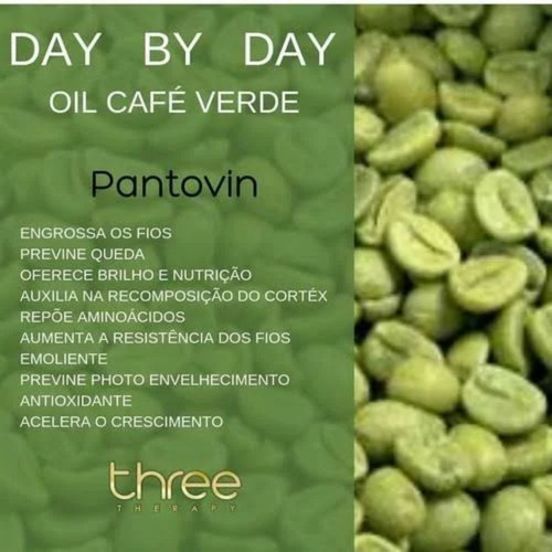 Shampoo Day By Day Café Verde Pantovin 250ml Hidratação