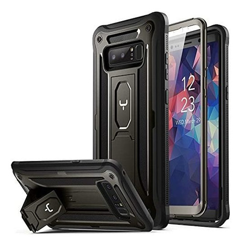 Youmaker Caja De Kickstand Para Galaxy Note 8, Cuerpo Hkd8w