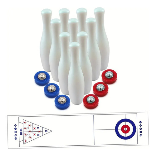 O Set De Juego De Mesa De Bolos