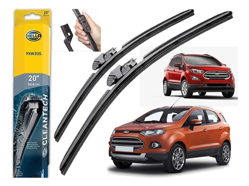 Plumillas Limpiaparabrisas Hella Ford Ecosport 2012-2023