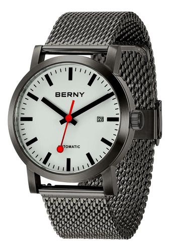 Berny Reloj Automático Clásico Para Hombres Reloj De Pulsera