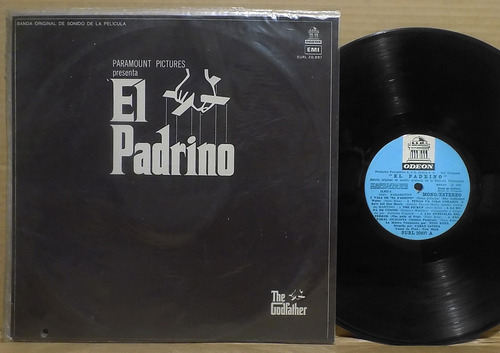 Nino Rota El Padrino / Godfather Uruguay Vinilo Mono Lp Ost 