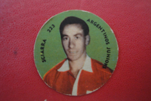 Figuritas Crack 1961 Sciarra 223 Argentinos Jrs