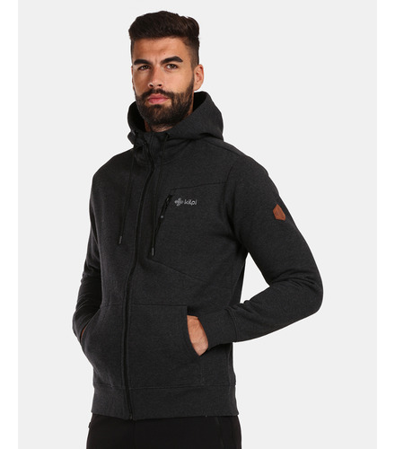 Poleron Hombre Preda-m Negro Kilpi