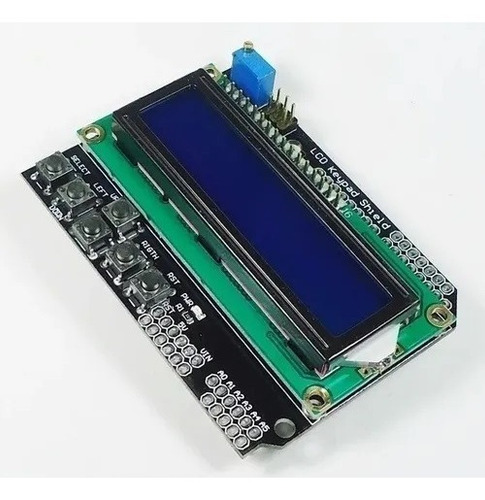 10 X Display Lcd Keypad Shield 16x2 1602 Teclado Botoes Ardu