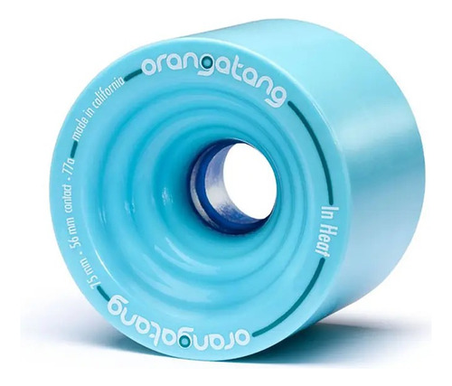 Ruedas Longboard Orangatang In Heat 75mm 77a Set