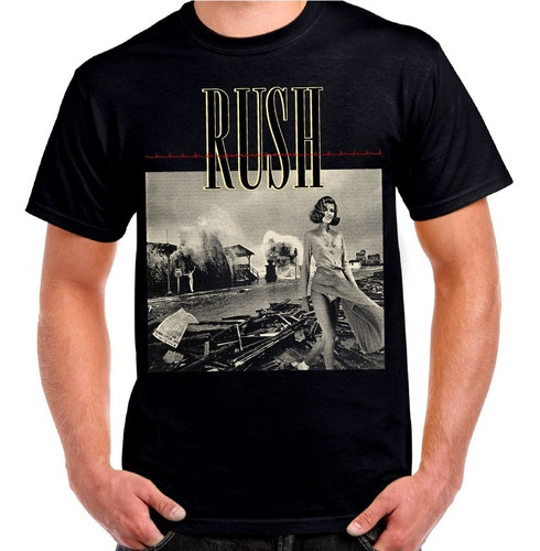 Rush Polera Metal/rock Estampada Impresión Directa