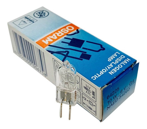 Foco Esa Lampara Halogena 64225 10w 6v G4 54260 Osram Facturamos
