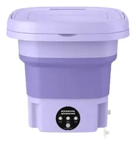 Comprar Mini Lavarropas Lavadora Plegable Portátil Para Ropa 8.5lt®