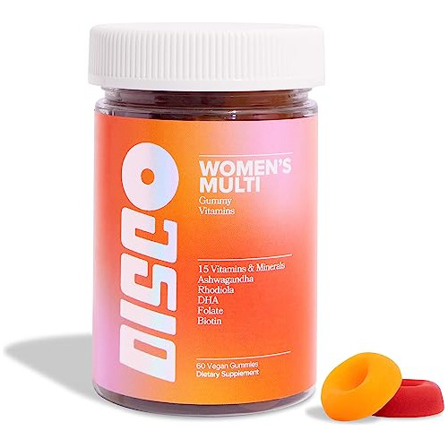 Chicles Multivitamínicos Disco Para Mujeres  4dssf