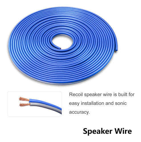 Recoil True 8 Gauge Kit Completo De Cableado De Amplifica...