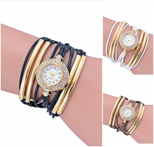 Lote De 10 Relojes Brazalete Elegance