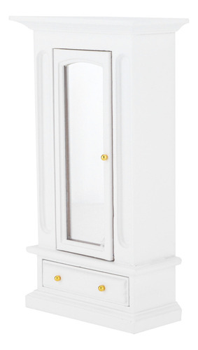 Armario De Madera En Miniatura Mini Furniture 1:12 Con Forma