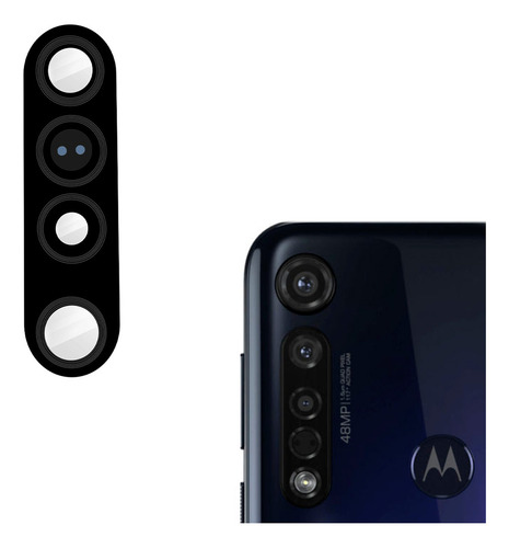 Cristal Lente Camara Compatible Con Moto G8 Plus Xt2019 Xt2019-1 Xt2019-2 C/adhesivo Slim Company