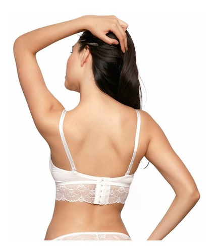 Bralette Con Encaje Y Cobertura Completa 23087 Carnival