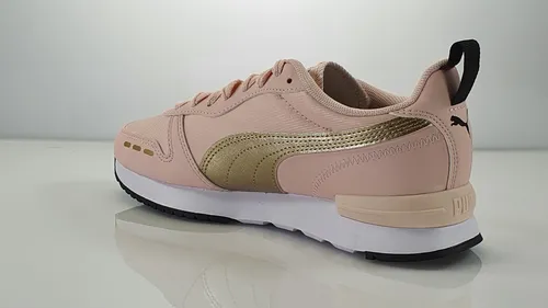 Tenis puma rosa con dorado cheap dama