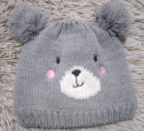 Gorro Bebe Oso Forrado Comprado En Zara