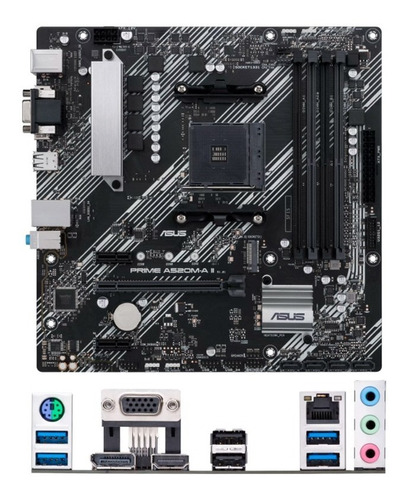 Motherboard Asus Prime A520m-a Ii/csm Chipset Socket Amd Am4