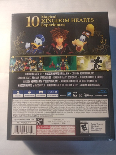 Imagen 3 de 5 de Kingdom Hearts All In One Ps4 Fisico Selllado Original