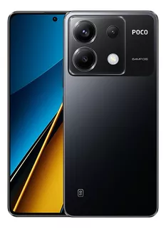 Xiaomi Pocophone Poco X6 5G Dual SIM 256 GB negro 8 GB RAM