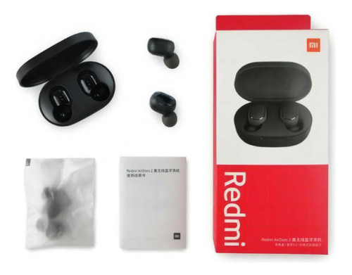 Auriculares Inalámbricos Xiaomi Redmi Airdots 2  Color Negro