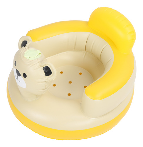Sofá De Ducha Inflable Para Bebés, Silla De Pvc Con Bomba In