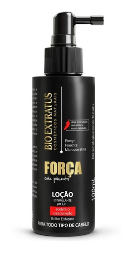 Kit Bio Extratus Força E Pimenta Sh + Mas + Cond + Loçao