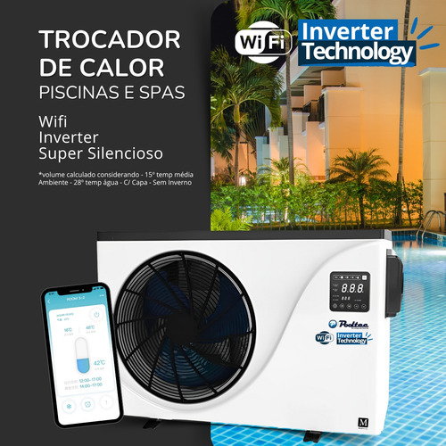 Trocador De Calor Com Wifi 38.080 Btu/h Mia