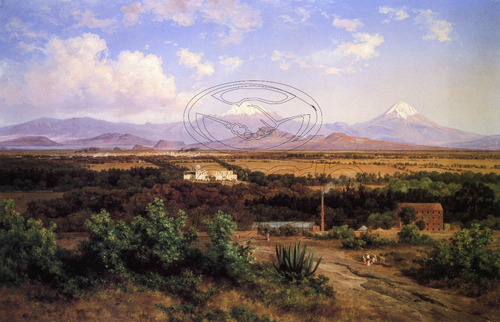 Lienzo Canvas Arte José María Velasco Valle De México 1898