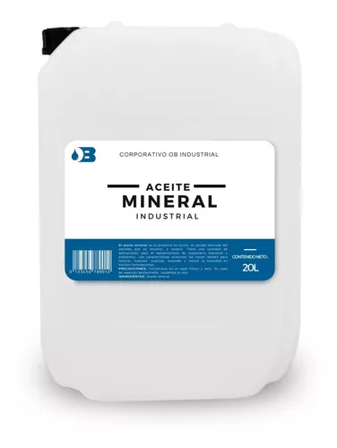 Aceite Mineral Industrial Blanco Vaselina Liquida 20lt