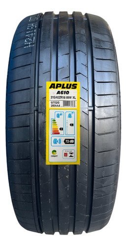 Pneu 215/40r18 89w Tl Aplus A610-22 Xl Aro 18 Índice De Velocidade W