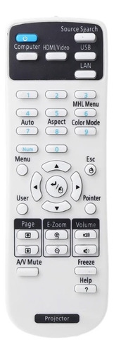Controle Remoto Projetor Epson 5210 S5 S18+ S17 X24+ E1248