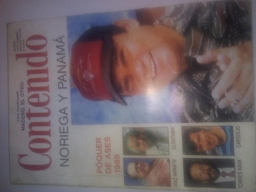 Revista Contenido Noriega Y Panamá 1990