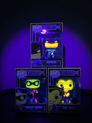 Funko Pop! - Harley Quinn Black Light Special Edition #371