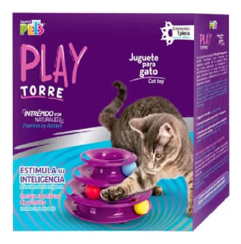 Juguete Para Gato Fancy Pets Torre Play