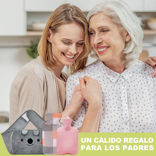Bolsa De Agua Caliente 1l Térmica Para Cólicos Y Relajación