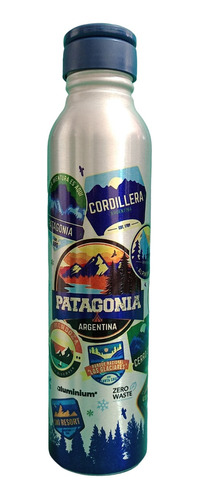 Botella Deportiva Aluminio 500 Ml Tapa Rosca