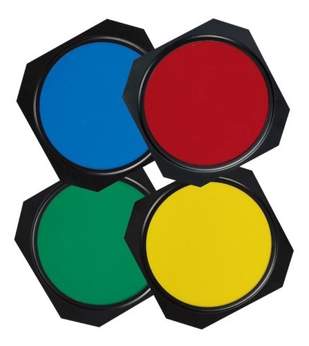 Imagen 6 de 10 de Chapaletas Barndoor Flash Estudio C/ Panal Abejas Y Filtros