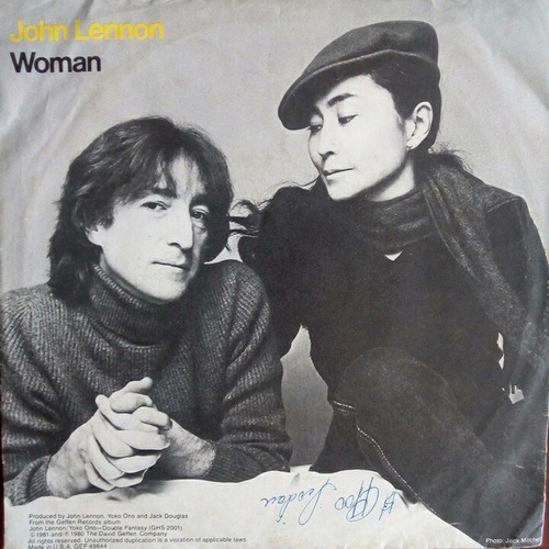 John Lennon - Woman - Single 45 Rpm