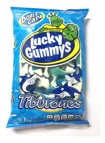 Lucky Gummys Tiburones 1kg