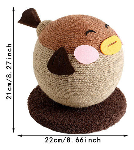 Cat Scratching Ball Cat Scratcher Training Para Conveniente