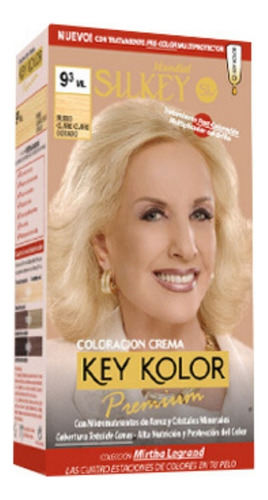  Silkey Tintura Key Kolor Premium Kit Tono 9.3 rubio claro claro dorado